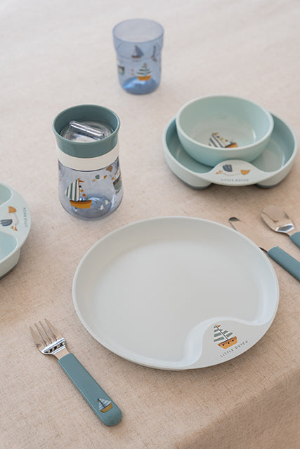 Bērnu trauku komplekts Sailors Bay, Children dinnerware, 6 vienības, Little Dutch, LD108041065244