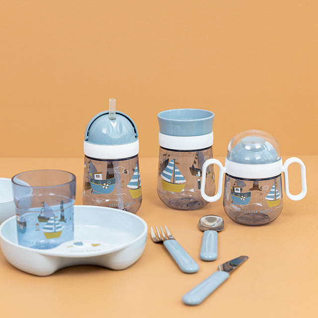 Bērnu trauku komplekts Sailors Bay, Children dinnerware, 6 vienības, Little Dutch, LD108041065244