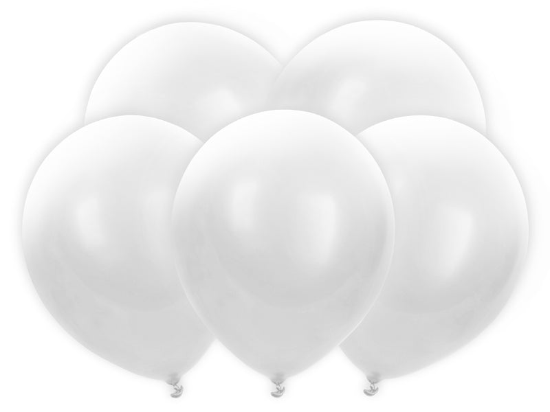 Led baloni ar gaismiņu - Led Balloon, balts, 30cm, 5gab