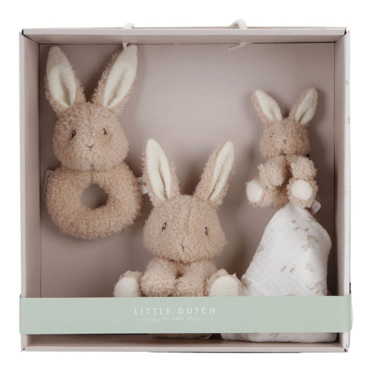 Raudzību dāvanu komplekts jaundzimušajam, Giftbox Baby Bunny, Little Dutch, LD8859