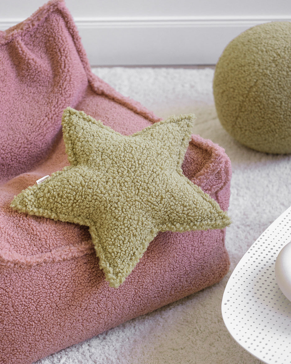 Spilvens Matcha Star Cushion, Wigiwama