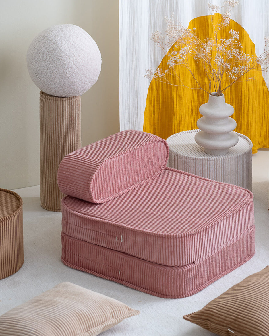 Salokāms krēsls Pink Mousse Flip Chair, Wigiwama