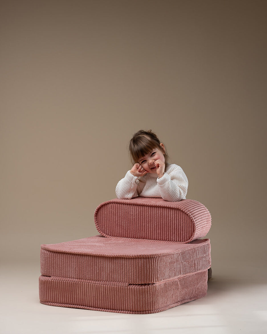 Salokāms krēsls Pink Mousse Flip Chair, Wigiwama