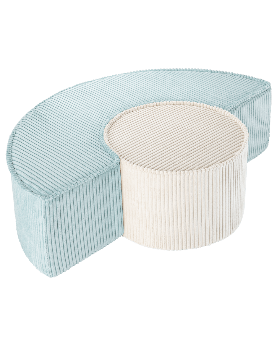 Pufs Peppermint Green Pouffe Set, Wigiwama