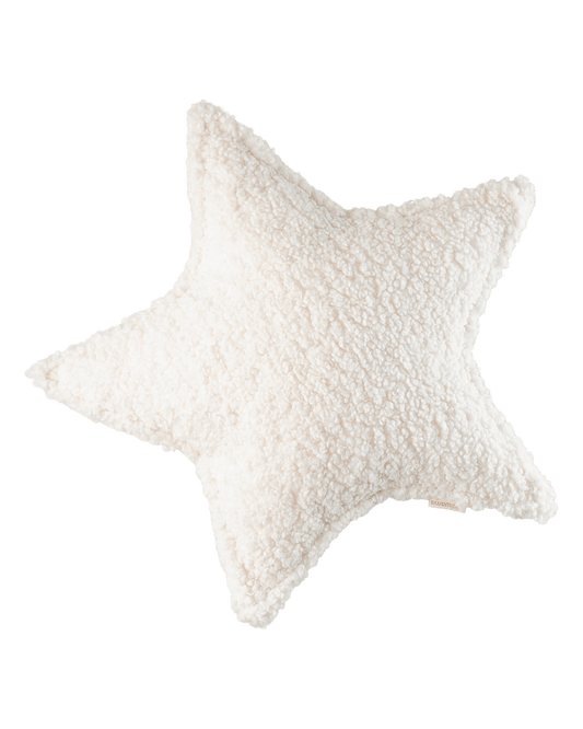 Spilvens Cream White Star Cushion, Wigiwama