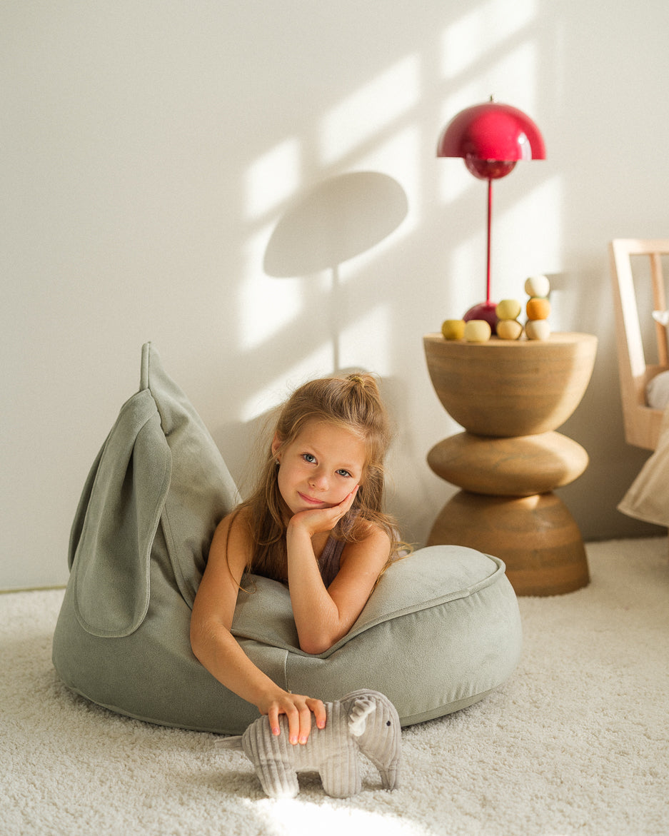 Sēžammaiss Misty Green Bunny Beanbag, Wigiwama