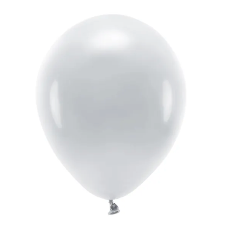 Hēlija balons - Pastel Grey Balloon, 30cm, Hēlija baloni Liepājā, ECO30P-91