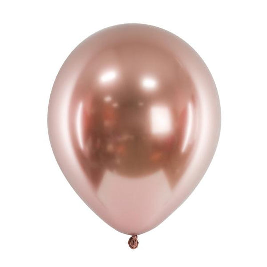 Hēlija balons - Rose Gold Balloon, 30cm, Hēlija baloni Liepājā, 
CHB1-019R-50