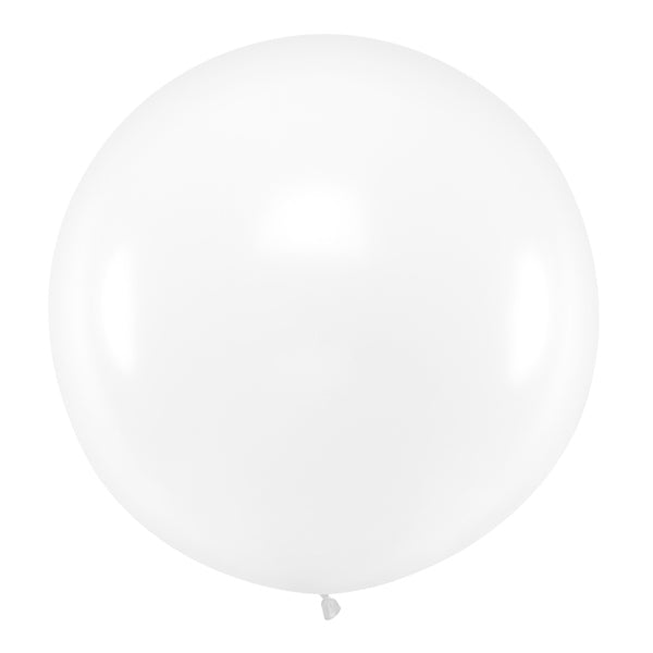 Apaļš balons Round Balloon, Clear, 100cm, caurspīdīgs - pildīts ar hēliju OLBO-038