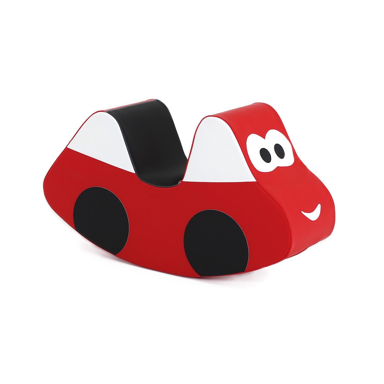 Šūpuļzirdziņš Auto, Soft Play Rocker Car, sarkans, IGLU