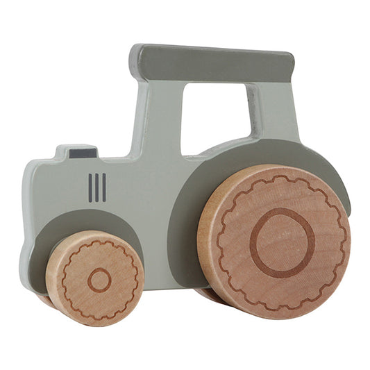 Koka traktors Little Farm, Wooden Tractor, Little Dutch, LD7134