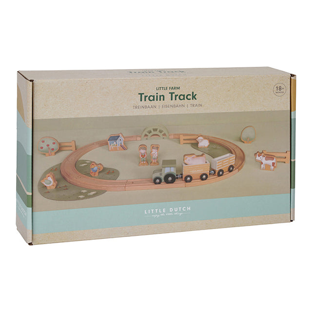 Koka vilcienu sliežu trase Little Farm, Train track, Little Dutch, LD7151