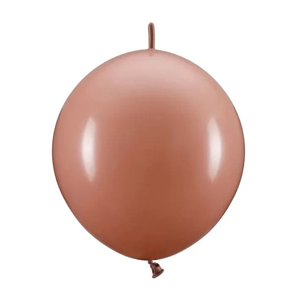 Balons Linking Balloon, dusty rose, 33cm, 20gab, LB13P-081BR-20