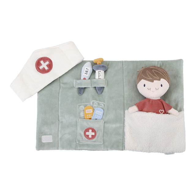 Ārsta rotaļu komplekts ar lelli, Playset with doll "Doctor ", Little Dutch, LD4549