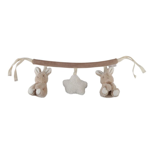 Autokrēsliņa rotaļlieta Baby Bunny, Car Seat Toy, Little Dutch, LD8867