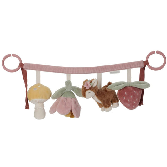 Ratu rotaļlieta Fairy Garden, Stroller Toy Chain, Little Dutch, LD9011
