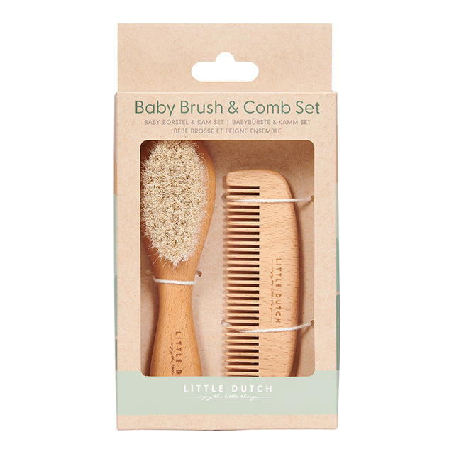 Mazuļu matu ķemmīte un suka, Comb & Brush set, Little Dutch