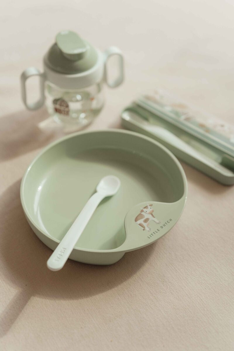 Mazuļu trauku komplekts Little Farm, Baby dinnerware, 3 vienības, Little Dutch, LD108040065399