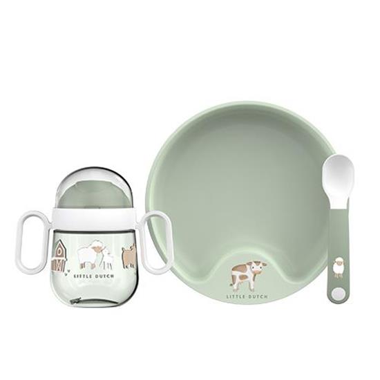 Mazuļu trauku komplekts Little Farm, Baby dinnerware, 3 vienības, Little Dutch, LD108040065399