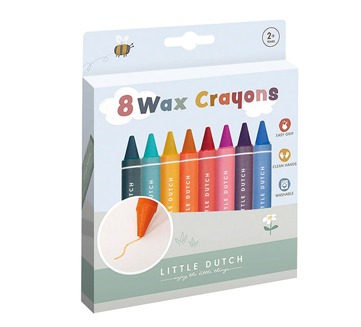 Vaska krītiņi, Wax Crayons, Little Dutch, LD120631