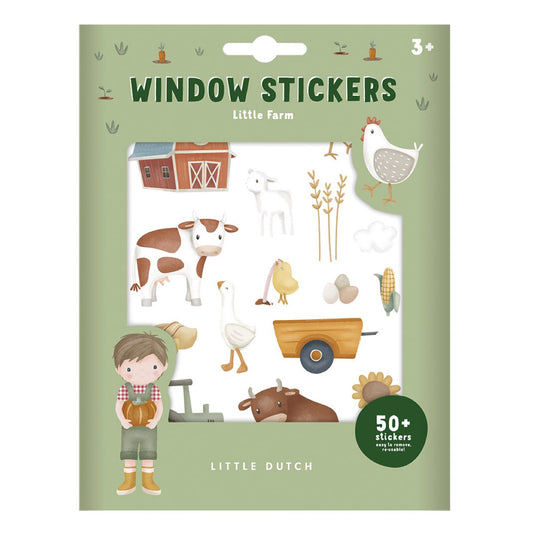 Logu uzlīmes Little Farm, Window stickers, Little Dutch, LD125599