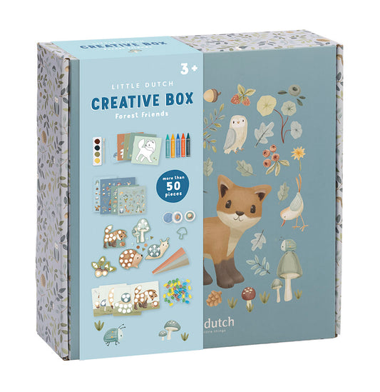 Radošais komplekts XL, Forest Friends Creativity Box, Little Dutch, LD126046