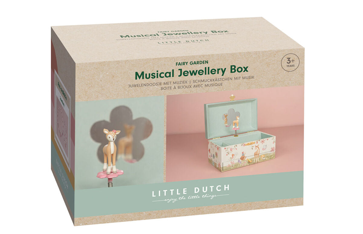 Muzikālā rotaslietu lādīte Jewellery Box Forest Friends, Little Dutch, LD126190