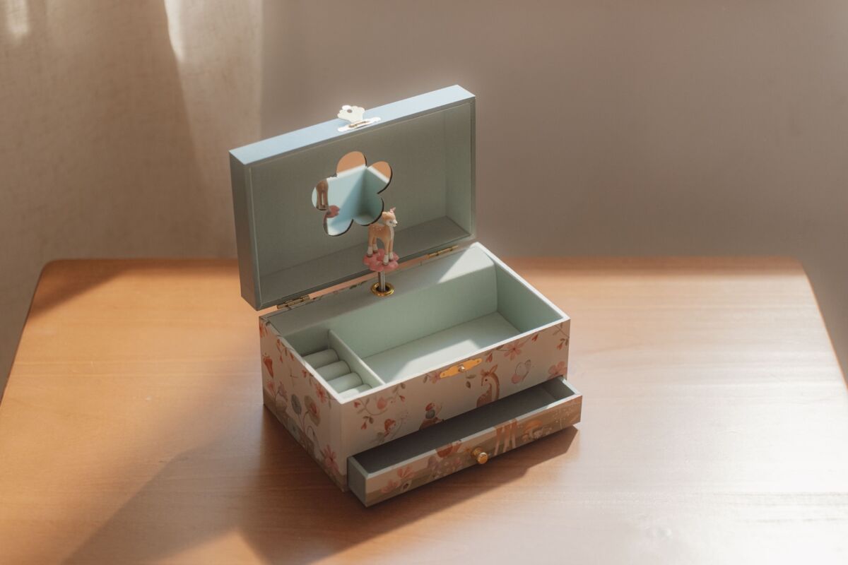 Muzikālā rotaslietu lādīte Jewellery Box Forest Friends, Little Dutch, LD126190