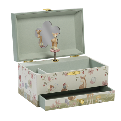 Muzikālā rotaslietu lādīte Jewellery Box Forest Friends, Little Dutch, LD126190