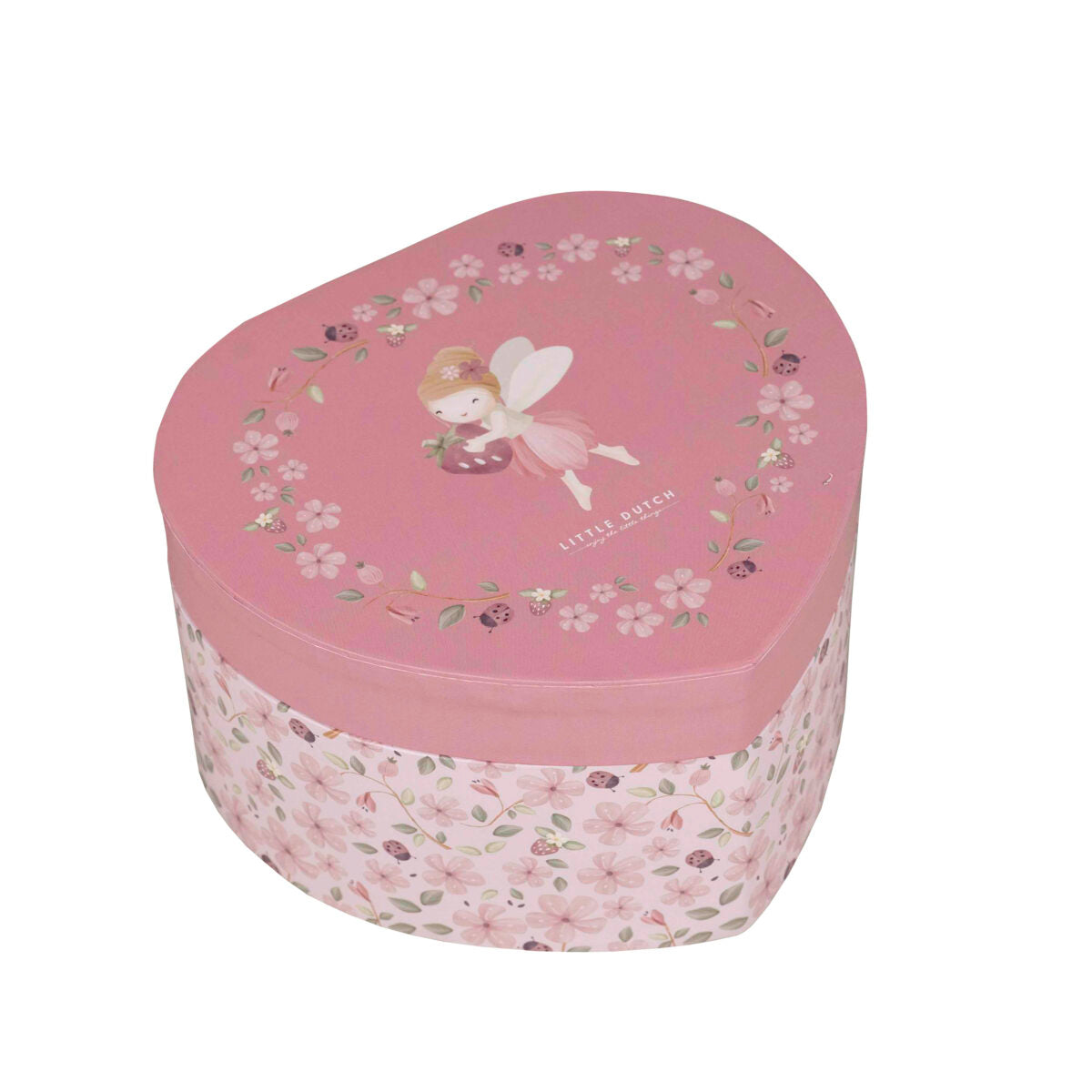 Muzikālā rotaslietu lādīte Jewellery Box Fairy Garden, Little Dutch, LD126206