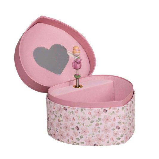 Muzikālā rotaslietu lādīte Jewellery Box Fairy Garden, Little Dutch, LD126206