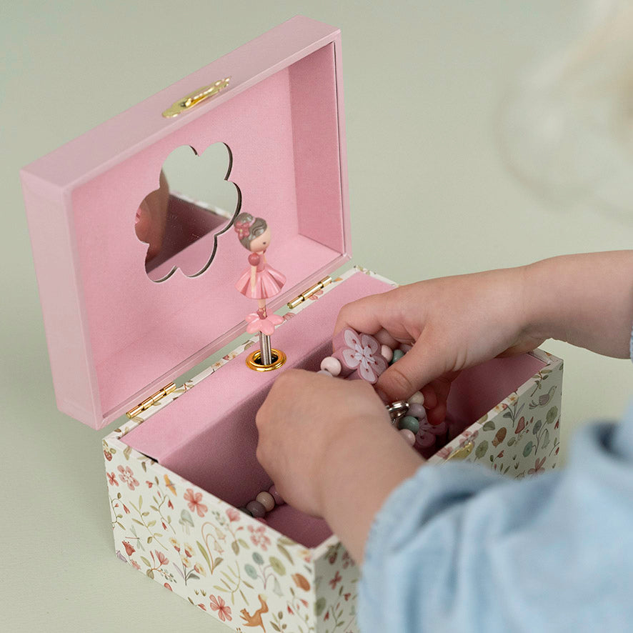 Muzikālā rotaslietu lādīte Jewellery Box Rosa, Little Dutch