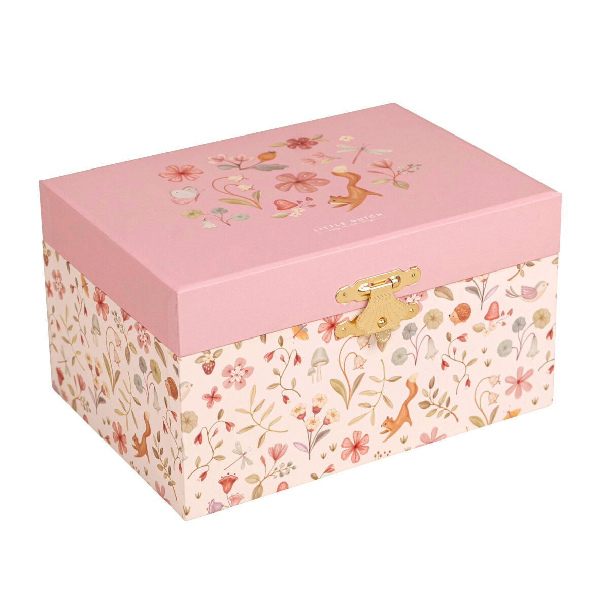 Muzikālā rotaslietu lādīte Jewellery Box Rosa, Little Dutch