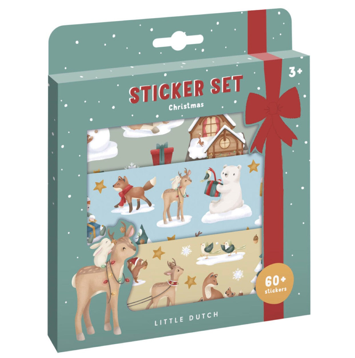 Uzlīmju komplekts Ziemassvētki, Sticker Set Christmas, Little Dutch, LD126299