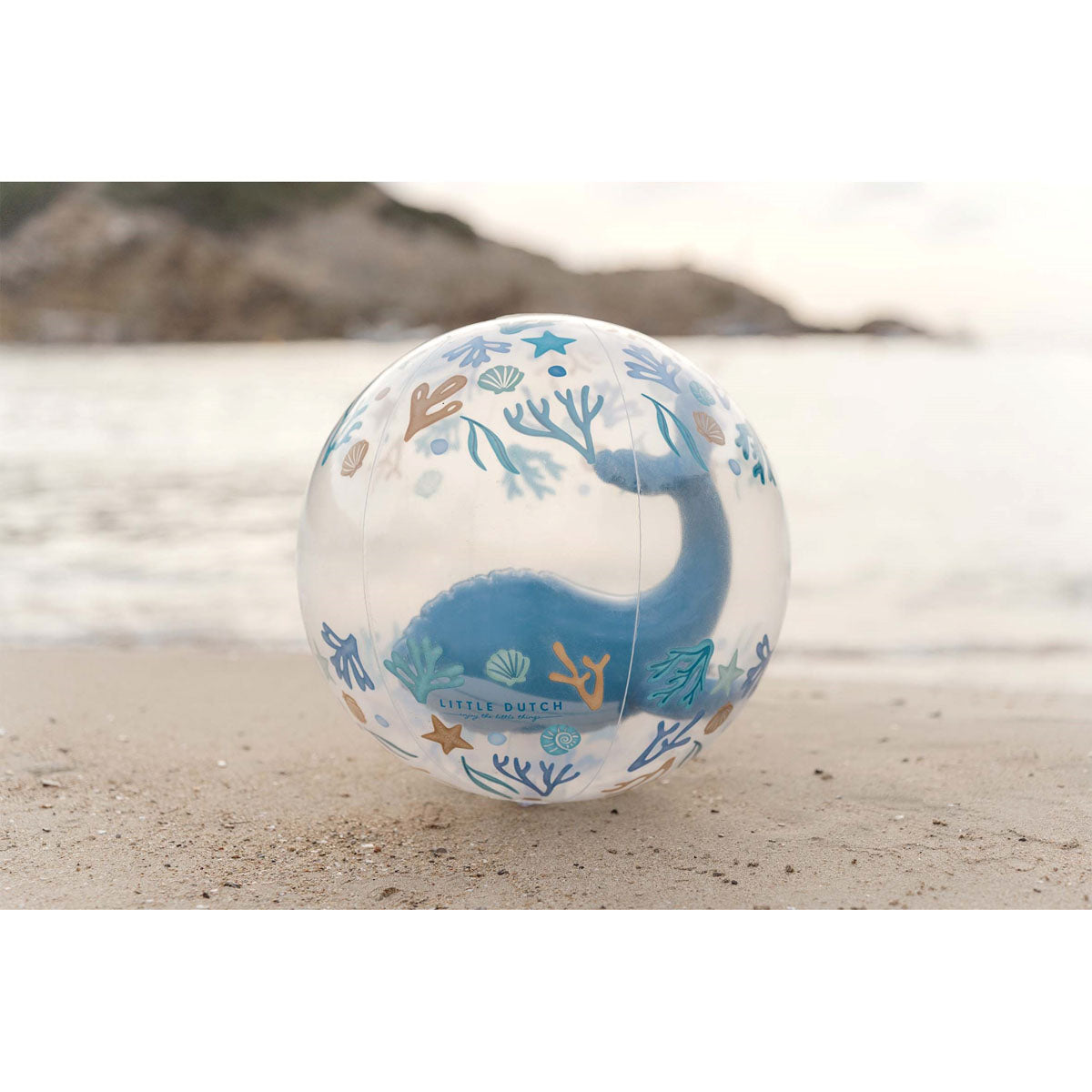 3D Pludmales bumba Ocean Dreams Blue, Beach Ball, Little Dutch, LD2012398