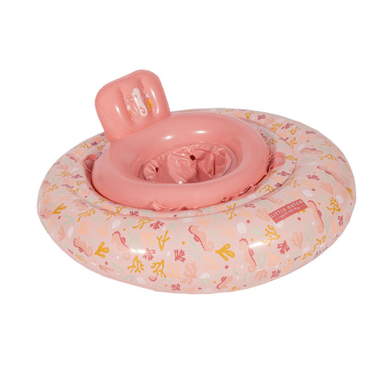 Peldriņķis mazulīšiem Ocean Dreams Pink, Swim Ring Babyfloat, Little Dutch, LD2012846