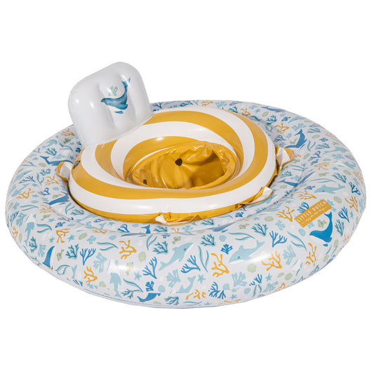 Peldriņķis mazulīšiem Ocean Dreams Blue, Swim Ring Babyfloat, Little Dutch, LD2012847