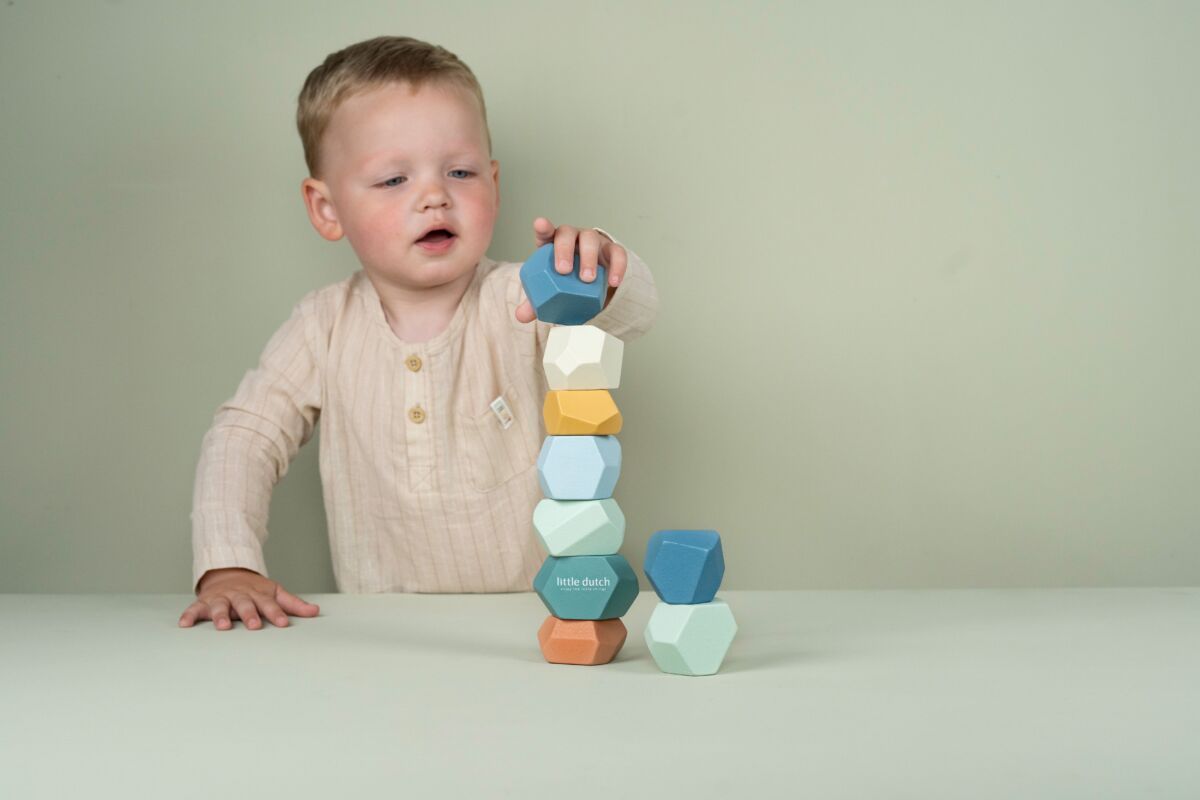 Kraujamie akmeņi Forest Friends, Stacking Stones, Little Dutch, LD7252