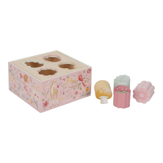 Koka formiņu šķirotājs Fairy Garden, Shape Sorter, Little Dutch, LD7347