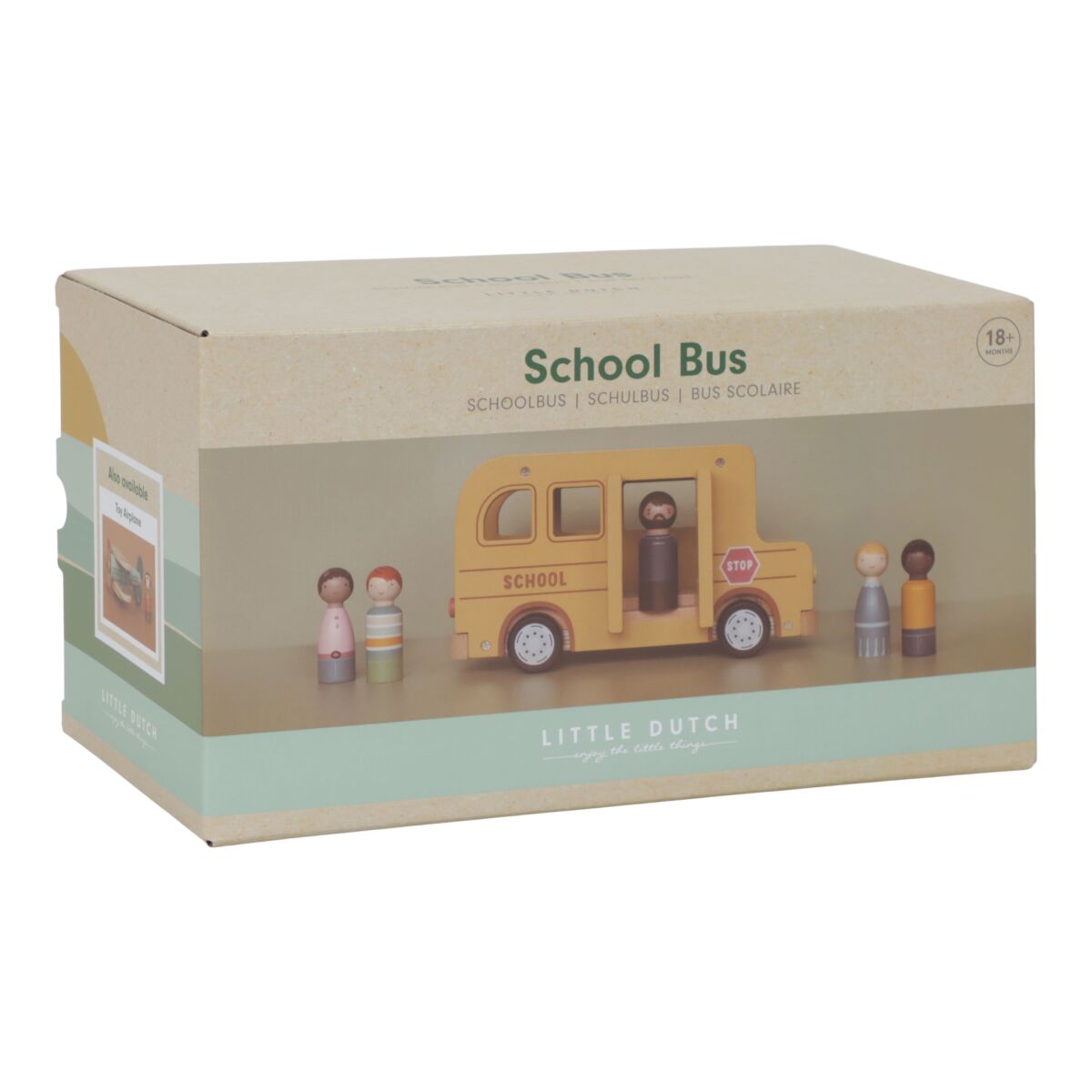 Koka skolas buss, Schoolbus, Little Dutch, LD8023