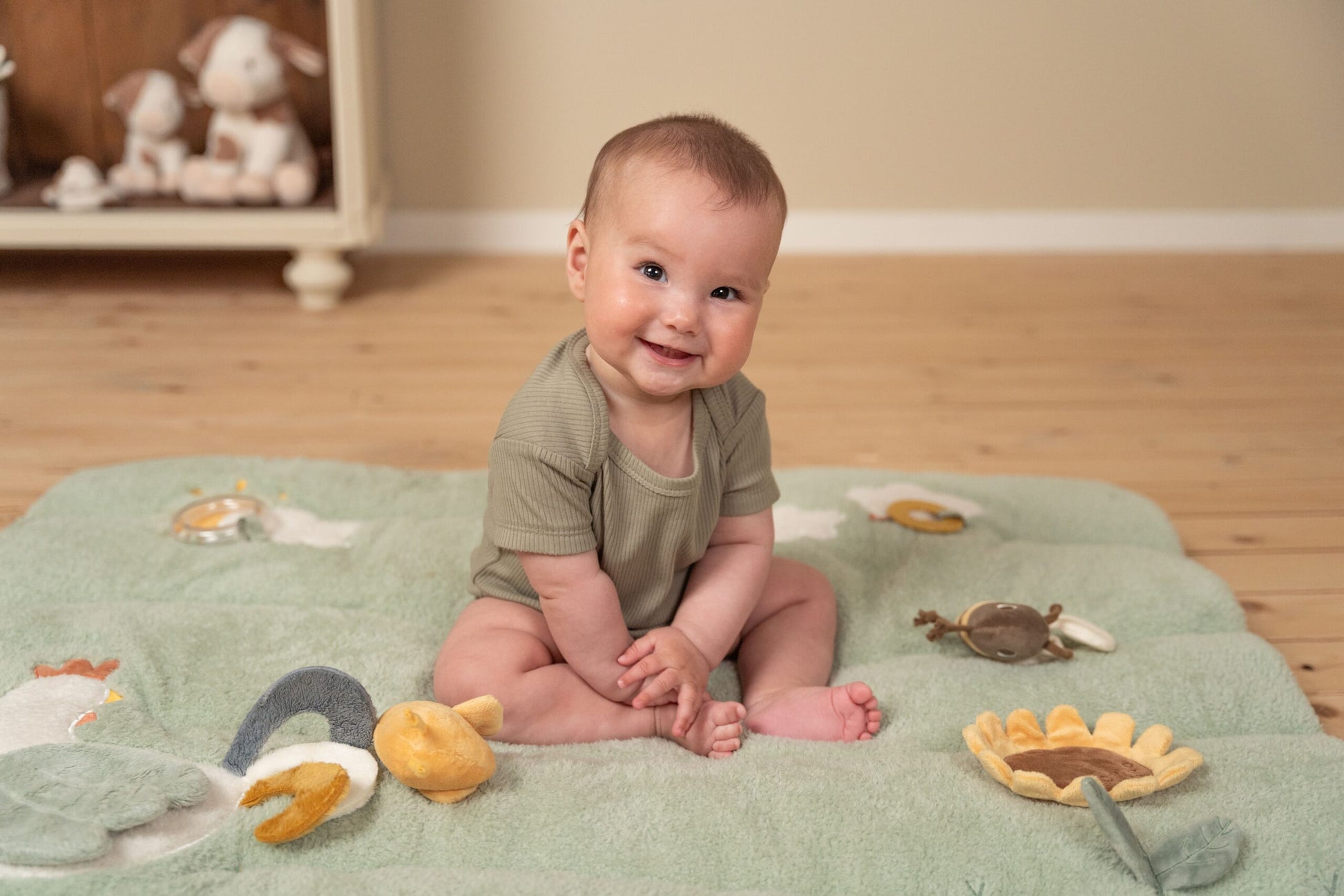 Aktivitāšu paklājiņš, Playpen Mat Little Farm, Little Dutch, LD8808