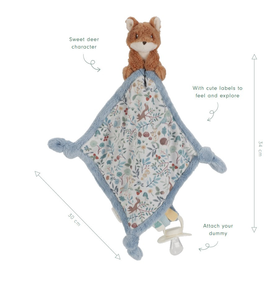 Mīļlupatiņa Lapsiņa Forest Friends, Cuddle cloth Fox, Little Dutch, LD8927