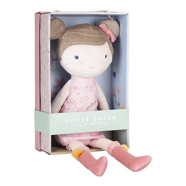 Lelle Doll Rosa dāvanu kastē, Little Dutch, 50cm, LD4558