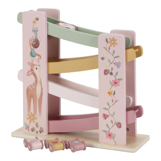 Koka trase Fairy Garden, Ramp Racer, rozā, Little Dutch, LD7355