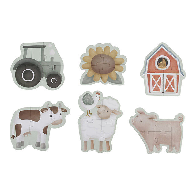 Little Farm puzle 6in1, Little Dutch, LD7148