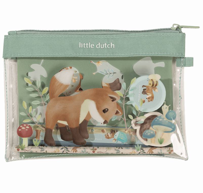 Radošais komplekts Stationary Set Forest Friends, Little Dutch, LD126077
