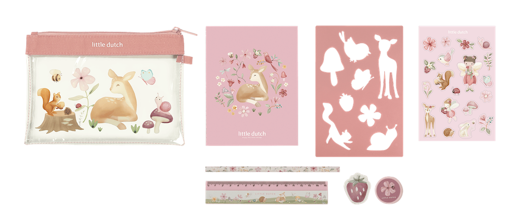 Radošais komplekts Stationary Set Fairy Garden, Little Dutch, LD126091