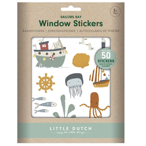 Logu uzlīmes Sailors Bay, Little Dutch, Window Stickers 120044