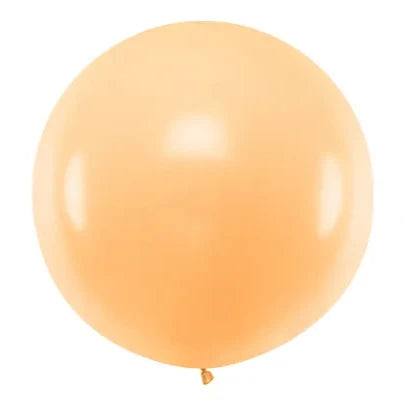 Apaļš balons Round Balloon, light peach, 100cm,OLBO-075J