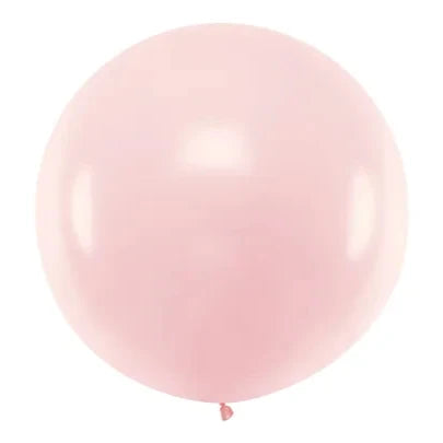 Apaļš balons Round Balloon, pale pink, 100cm, roza, OLBO-081B-